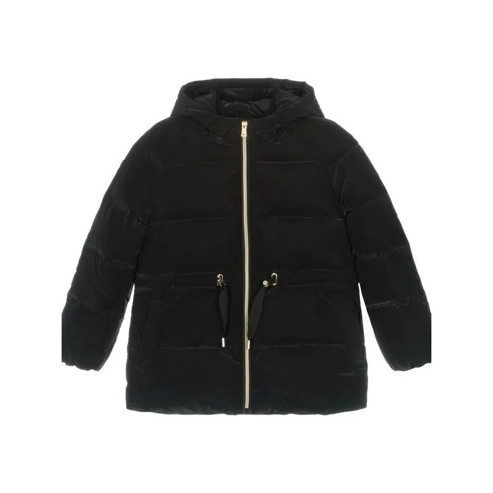 Mayoral Black Puffer Coat Size 8